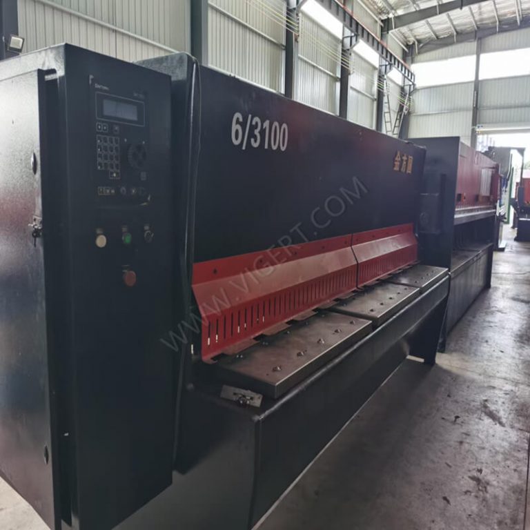 JFY Used Guillotine Shearing Machine 6x3100 (2)