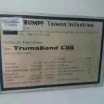 Pressa piegatrice idraulica