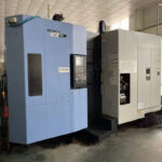 DOOSAN เครื่องแมชชีนนิ่งเซ็นเตอร์แนวนอนใช้แล้ว NHP 5550
