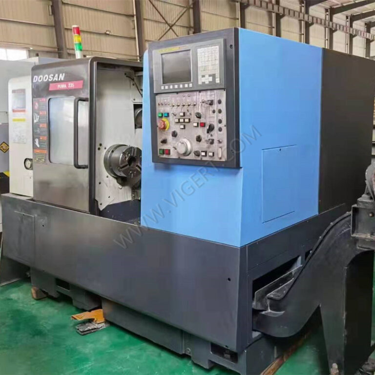DOOSAN เครื่องกลึงมือสองสำหรับงานหนัก PUMA 235