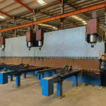 HARSLE Used Tamdem Bending Press 2000T12000 with DA52S Controller (3)