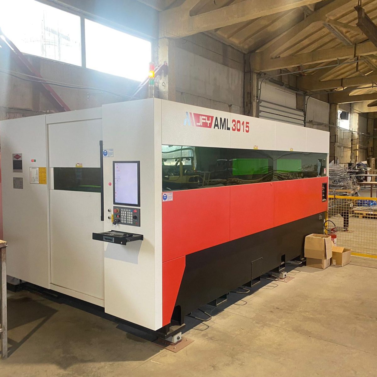 JFY Bending Shearing And Laser Cutting Machine