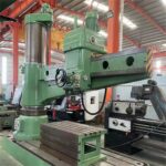 Small radial drilling machine