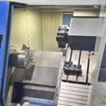 Torno CNC de torreta de riel inclinado HK45L