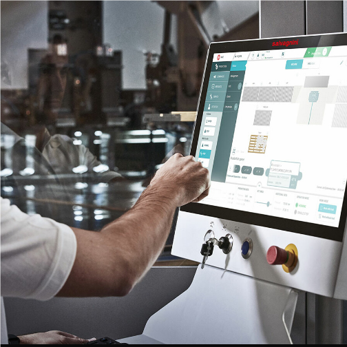 SALVAGNINI P2 เครื่องดัด CNC