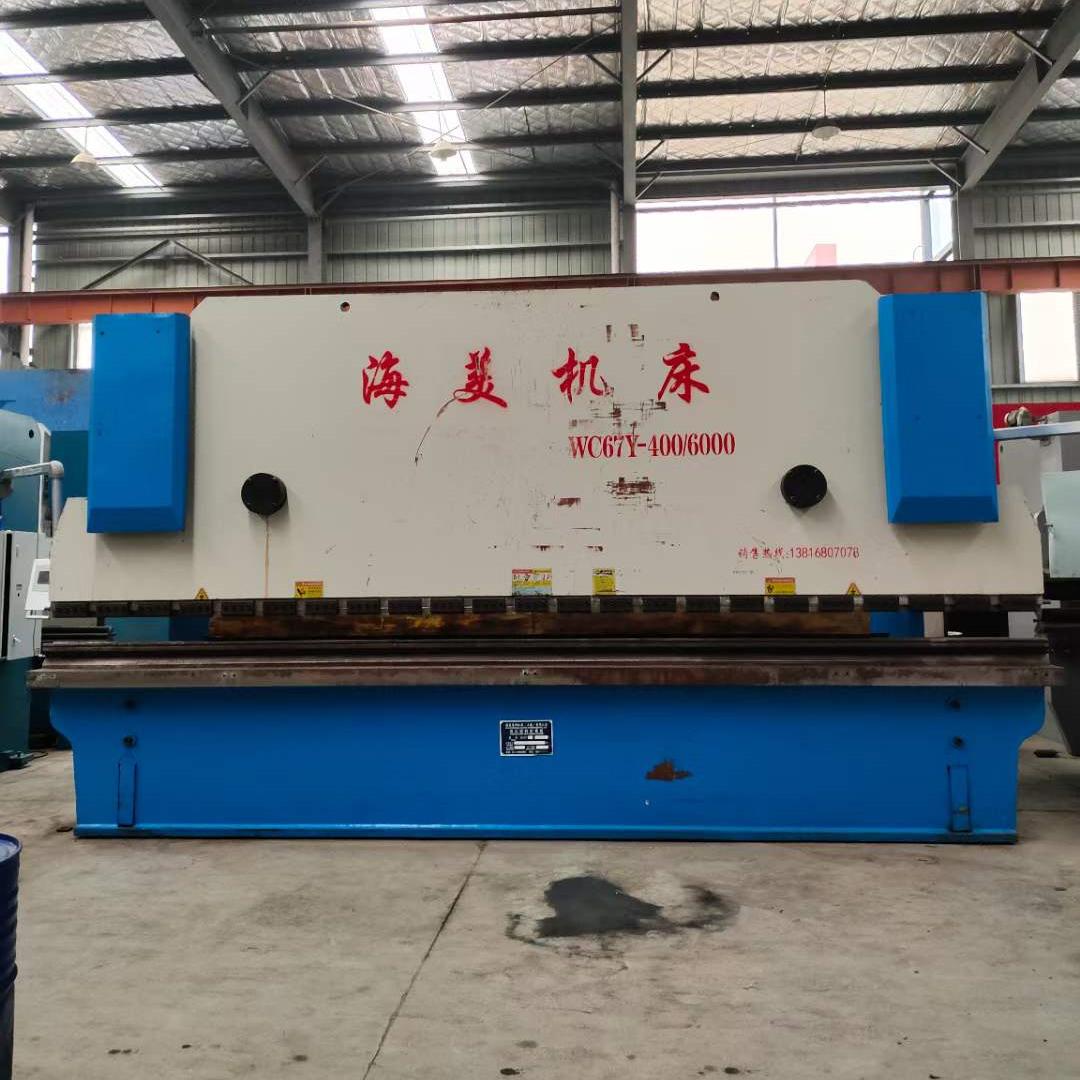 Metal sheet bender VIGERT Used NC Door Press Brake 400T6000 For Sale - Image 1