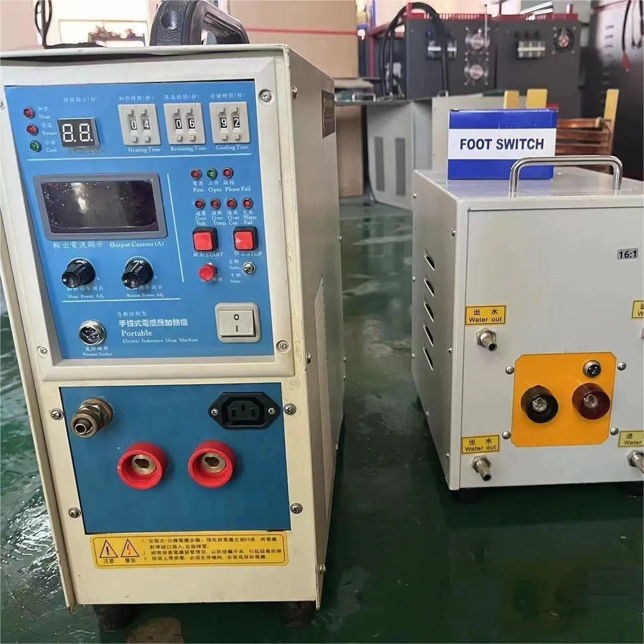 SP-25AB Induction Heater (2) Used VIGERT SP-25AB Induction Heater For Sale - Imagem 1