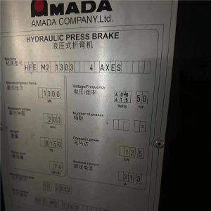 Pressa piegatrice AMADA HFE M2 1303