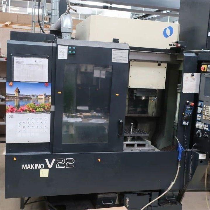 MAKINO V22 Vertical Machining Center (1) MAKINO V22 Vertical Machining Center