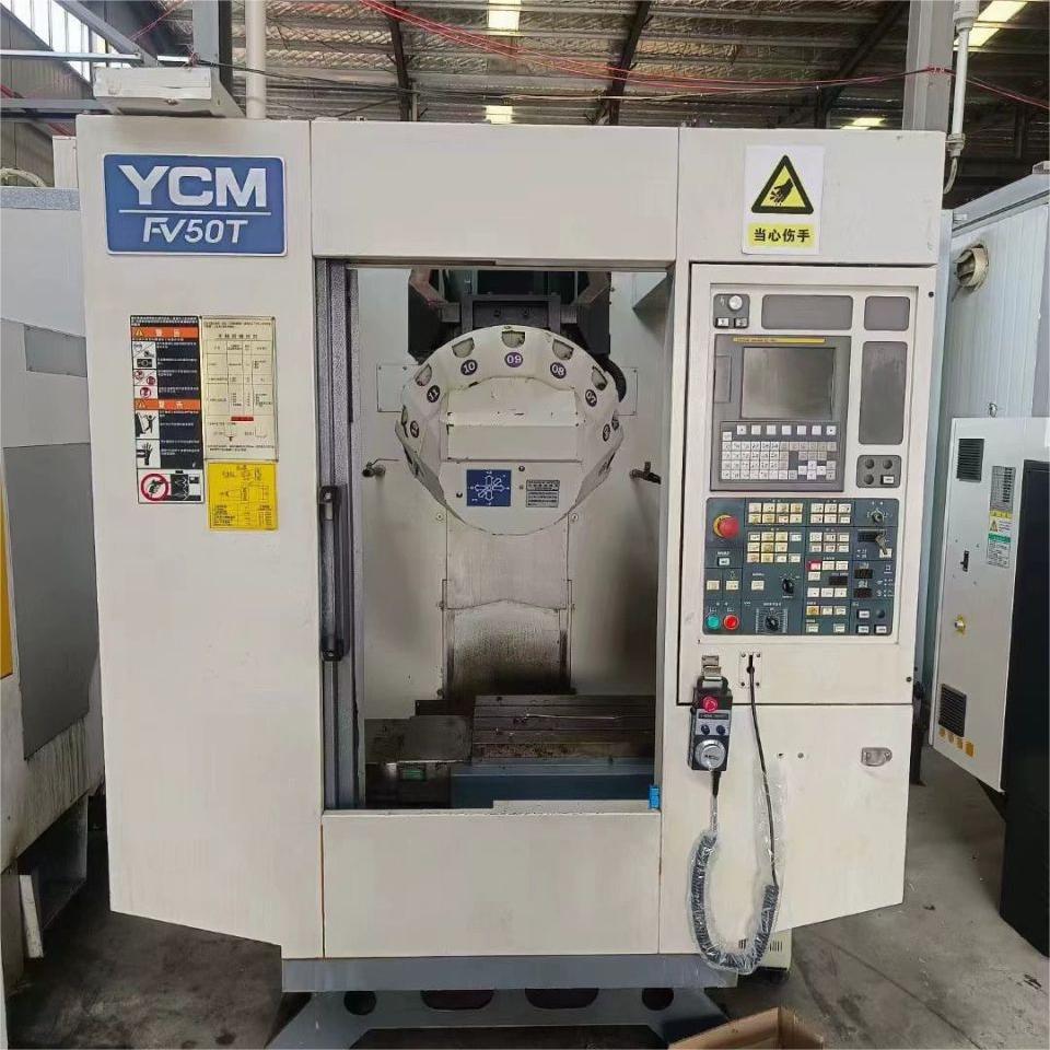 YCM FV-50T Drill Tap Center (1) YCM FV-50T Drill Tap Center