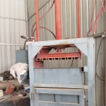 30T Professional Verital Metal Chip Compactor