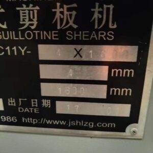 Used Cutting Line Shear 416