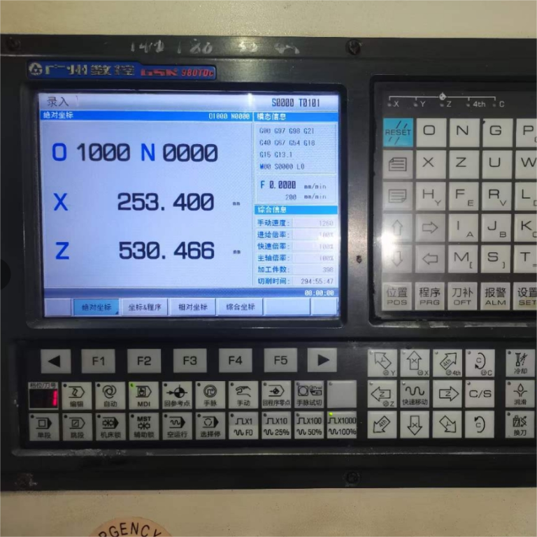 K6I50X1000 CNC Steady CNC Lathe