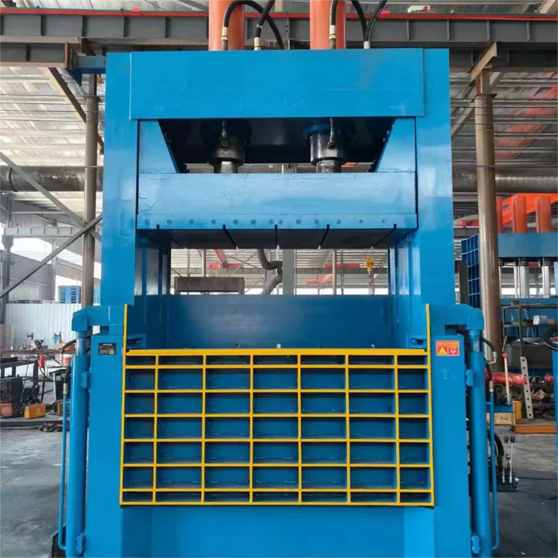 HUAHONG Vertical Metal Chip Compactor 250T HUAHONG Vertical Metal Chip Compactor 250T