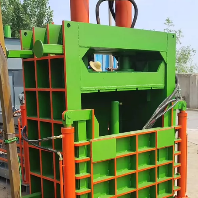 Vertical Metal Chip Compactor 250T