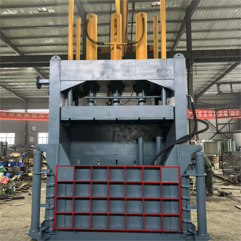 HUAHONG Vertical Metal Chip Compactor 350T