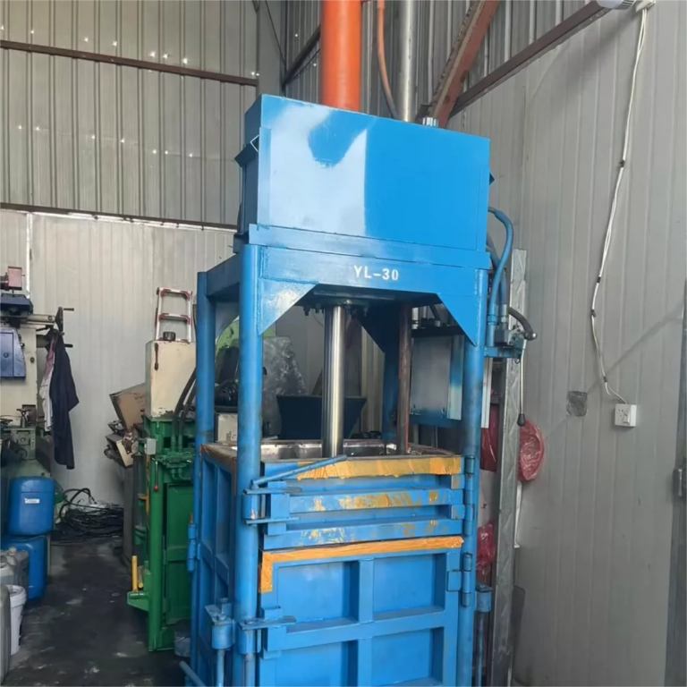 Upright Metal Briquetter Machine 100TON