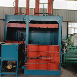 80T Verital Metal Chip Compactor