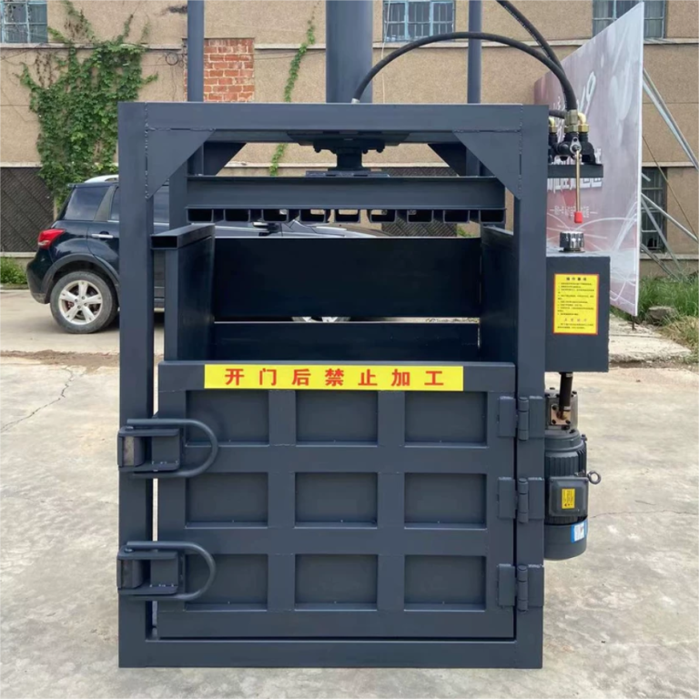 Vertical Metal Chip Compactor 30T