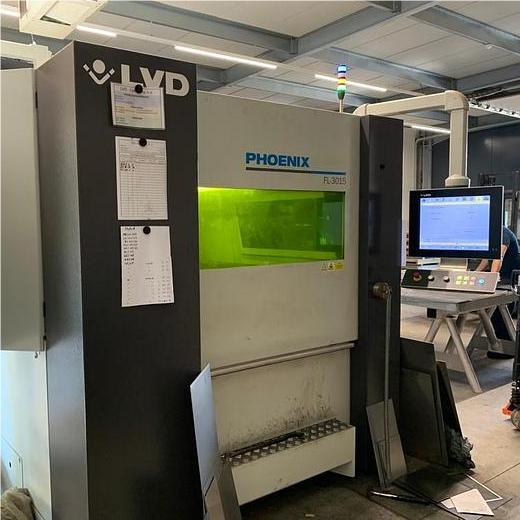 LVD Phoenix FL3015 8KW Laser Cutting