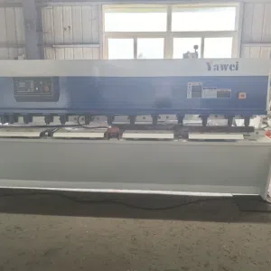 used QC12K 6x3200 shearing machine