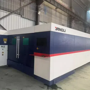 used YangLi GL6025F laser cutting machine